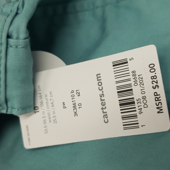 Boy shorts sz 10 carters - Picture 6 of 6